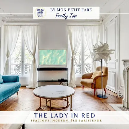Appartamento The Lady In Red - Romantique - Bail Mobilité By Mon Petit Faré Parigi